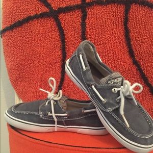 Sperry Blue-Grey Top Siders